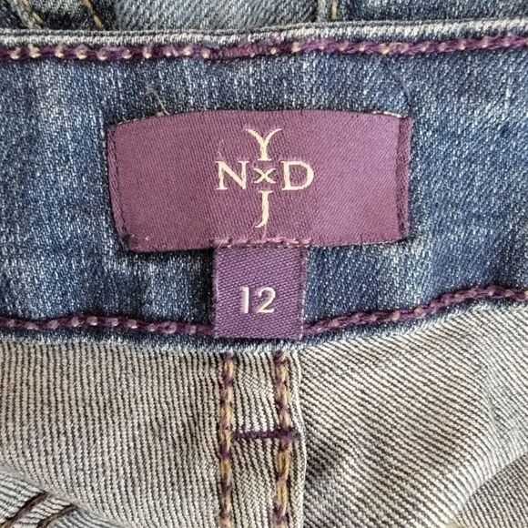 Nydj bootcut denim jeans size 12 - Picture 5 of 7